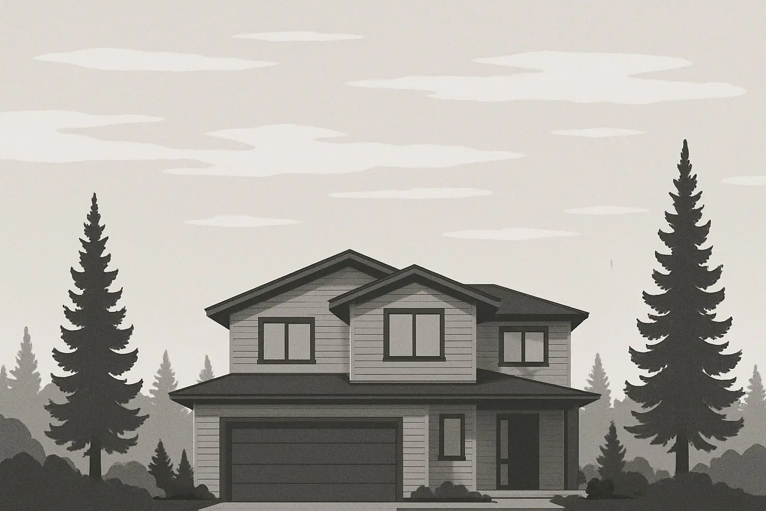 Home construction background