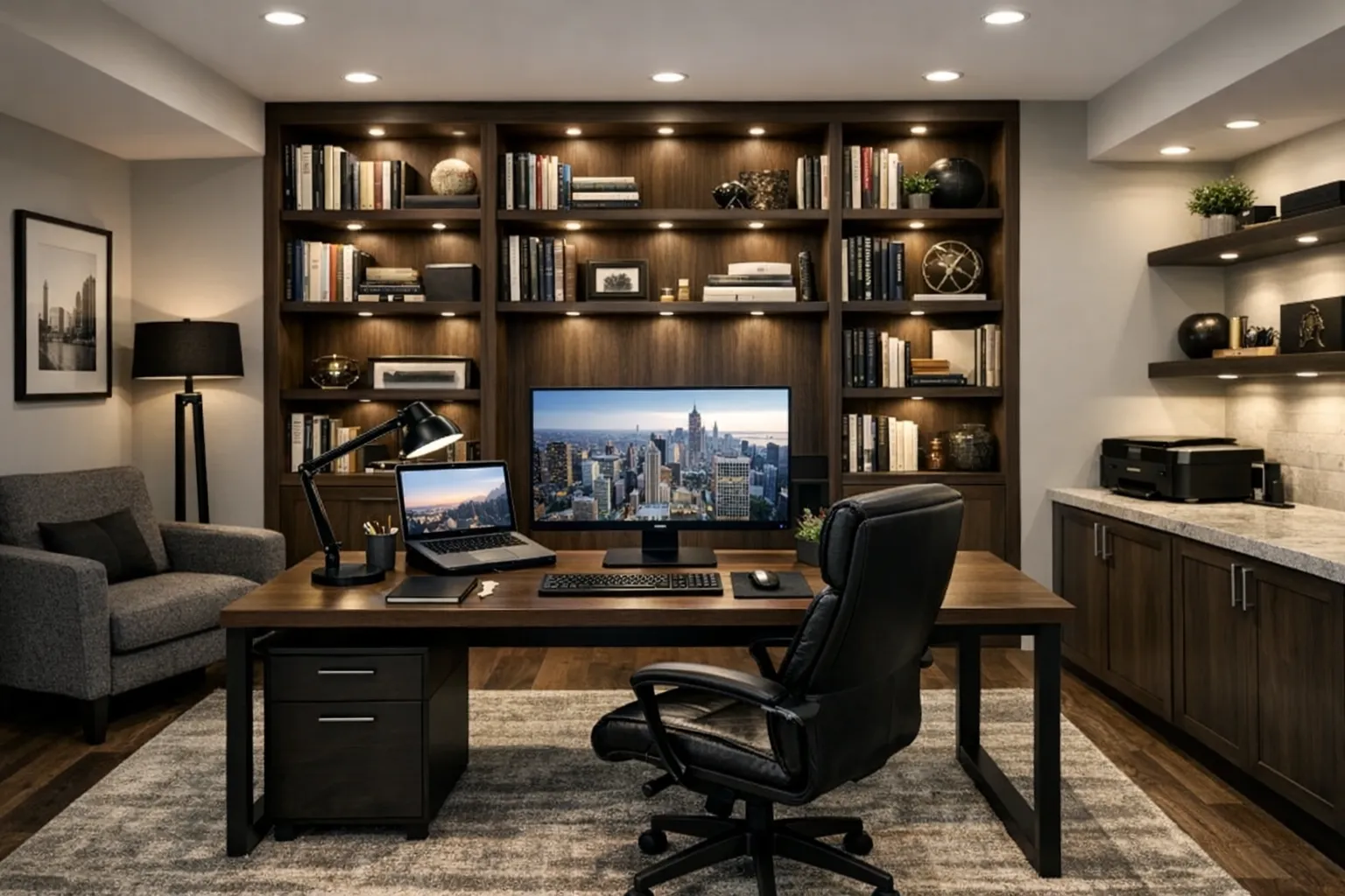 Home office space